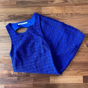 Backless Lace Mini Dress